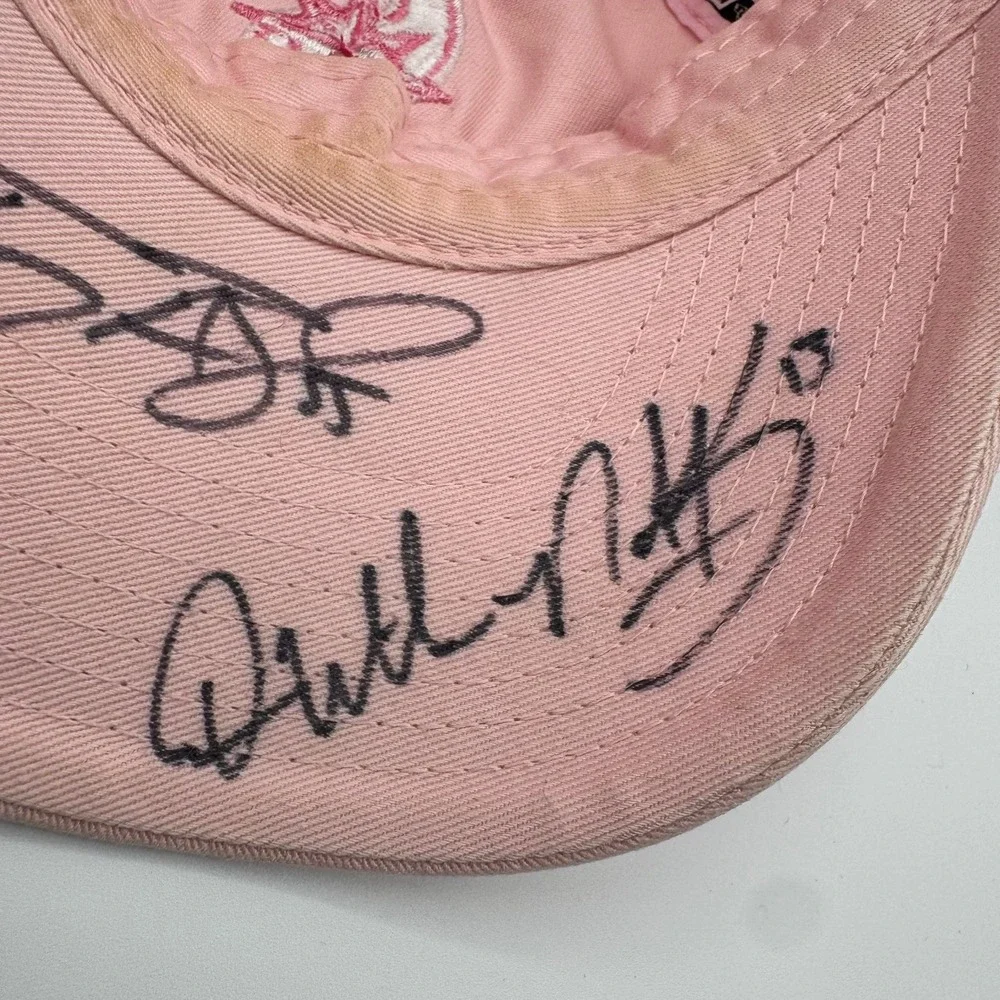 New Era Seattle Mariners Youth Hat Cap Pink‎ MLB Baseball Adjustable Signed